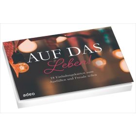 Produktbild des Artikels Schreibwaren - Kartoniert Auf das Leben! - Postkartenset