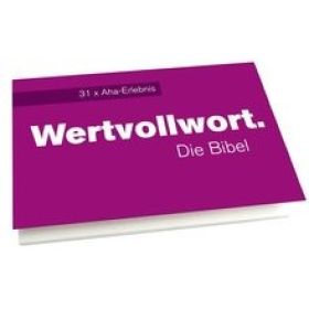 Produktbild des Artikels Schreibwaren Wertvollwort. - Die Bibel