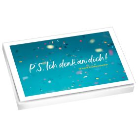 Produktbild des Artikels Schreibwaren - Kartoniert P.S. Ich denk an dich! - Postkartenset