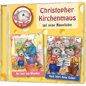 Produktbild des Artikels Christopher Kirchenmaus und seine Mäuselieder 10 (Hörbuch/Hörspiel - Doppel-CD)