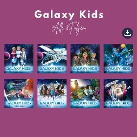 Produktbild des Artikels MP3-Hörspiel - Download Galaxy Kids - alle 8 Folgen