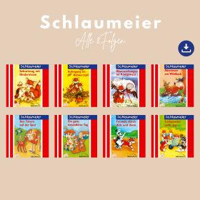 Produktbild des Artikels Schlaumeier - alle 8 Folgen (MP3-Hörspiel - Download)