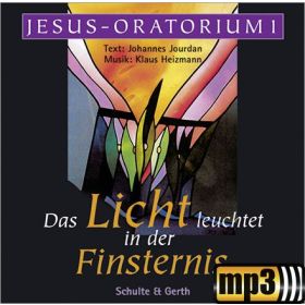 Produktbild des Artikels MP3-Track - Download Jesus-Oratorium - Das Licht leuchtet in der Finsternis