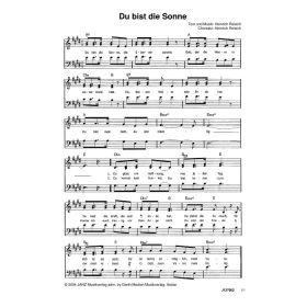 Produktbild des Artikels Noten - Download Du bist die Sonne