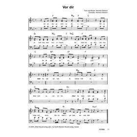Produktbild des Artikels Noten - Download Vor dir