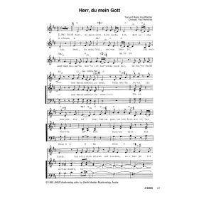 Produktbild des Artikels Noten - Download Herr, du mein Gott
