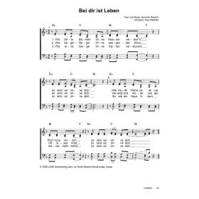 Produktbild des Artikels Noten - Download Bei dir ist Leben