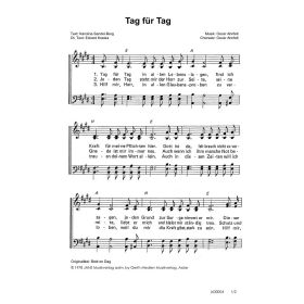 Produktbild des Artikels Noten - Download Tag für Tag / Blott en Dag