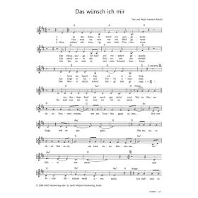 Produktbild des Artikels Noten - Download Das wünsch ich mir