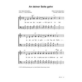 Produktbild des Artikels Noten - Download An deiner Seite gehn