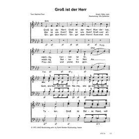 Produktbild des Artikels Noten - Download Groß ist der Herr