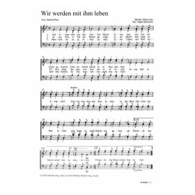 Produktbild des Artikels Noten - Download Wir werden mit ihm leben