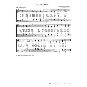 Produktbild des Artikels Noten - Download Dir, Gott, sei Dank