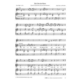 Produktbild des Artikels Noten - Download Die Güte des Herrn