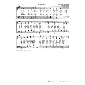 Produktbild des Artikels Noten - Download Morgengebet
