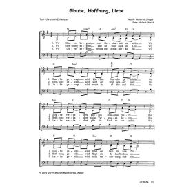 Produktbild des Artikels Noten - Download Glaube, Hoffnung, Liebe