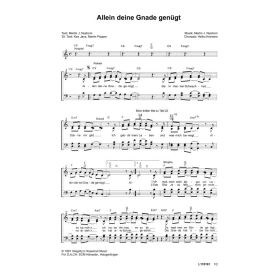 Produktbild des Artikels Noten - Download Allein deine Gnade genügt / Your grace is sufficient