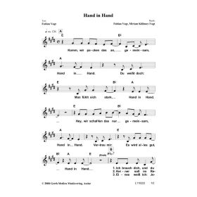 Produktbild des Artikels Noten - Download Hand in Hand
