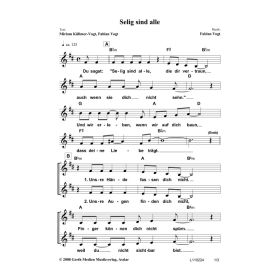 Produktbild des Artikels Noten - Download Selig sind alle