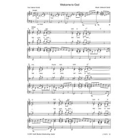 Produktbild des Artikels Noten - Download Welcome to God!