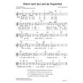 Wenn isch äs Lied äs Superlied / Wann ist ein Lied ein Hit