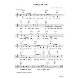 Produktbild des Artikels Noten - Download Alles, was war