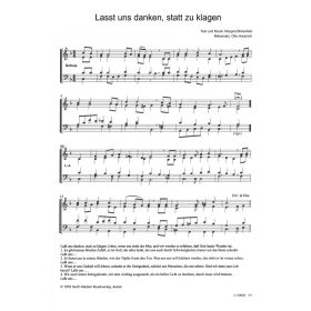 Produktbild des Artikels Lasst uns danken, statt zu klagen (Noten - Download)