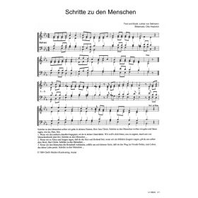 Produktbild des Artikels Noten - Download Schritte zu den Menschen