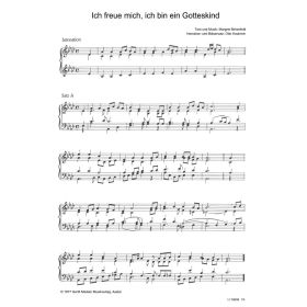 Produktbild des Artikels Ich freue mich, ich bin ein Gotteskind (Noten - Download)