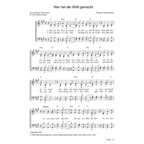Produktbild des Artikels Noten - Download Wer / Who