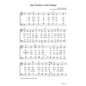 Produktbild des Artikels Noten - Download Das Fischlein in dem Wasser