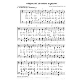 Produktbild des Artikels Noten - Download Heilige Nacht, der Heiland ist geboren / Cantique de Noel