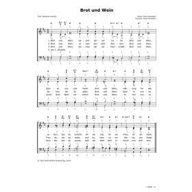 Produktbild des Artikels Noten - Download Brot und Wein