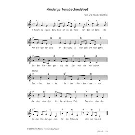 Produktbild des Artikels Noten - Download Kindergartenabschiedslied