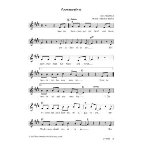 Produktbild des Artikels Noten - Download Sommerfest