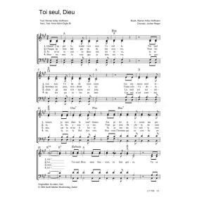 Produktbild des Artikels Noten - Download Toi seul, Dieu / Du allein, Herr