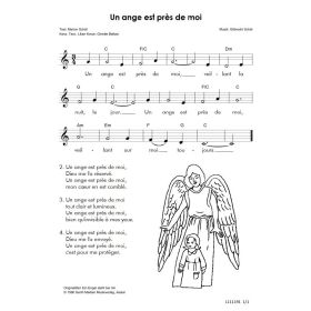 Produktbild des Artikels Noten - Download Un ange est près de moi / Ein Engel steht bei mir