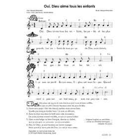 Produktbild des Artikels Noten - Download Oui, Dieu aime tous les enfants / Ja, Gott hat alle Kinder lieb