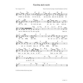 Produktbild des Artikels Noten - Download Fürchte dich nicht