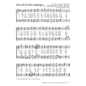 Produktbild des Artikels Noten - Download Wie soll ich dich empfangen