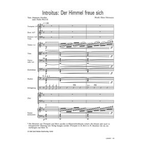 Produktbild des Artikels Noten - Download Der Himmel freue sich