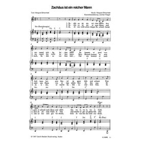 Produktbild des Artikels Noten - Download Zachäus ist ein reicher Mann