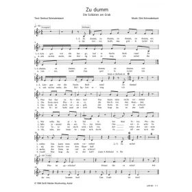 Produktbild des Artikels Noten - Download Zu dumm