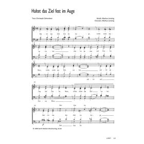 Produktbild des Artikels Noten - Download Haltet das Ziel fest im Auge