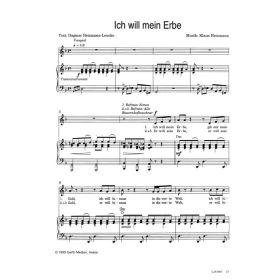 Produktbild des Artikels Noten - Download Ich will mein Erbe
