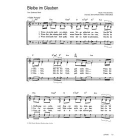 Produktbild des Artikels Noten - Download Bleibe im Glauben