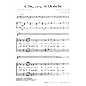 Produktbild des Artikels Noten - Download Ding, dong, fröhlich alle Zeit