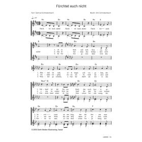 Produktbild des Artikels Noten - Download Fürchtet euch nicht