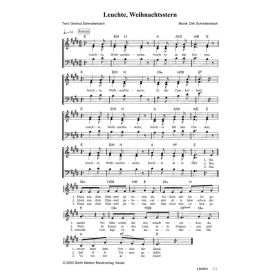Produktbild des Artikels Noten - Download Leuchte, Weihnachtsstern