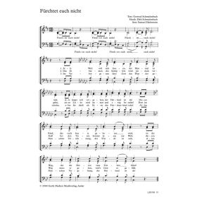 Produktbild des Artikels Noten - Download Fürchtet euch nicht